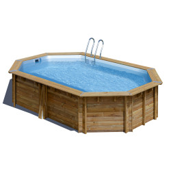 Piscine Safran 2 6,2 x 3,95 x 1,36 m GRE Piscine Safran 2 6,2 x 3,95 x 1,36 m GRE
