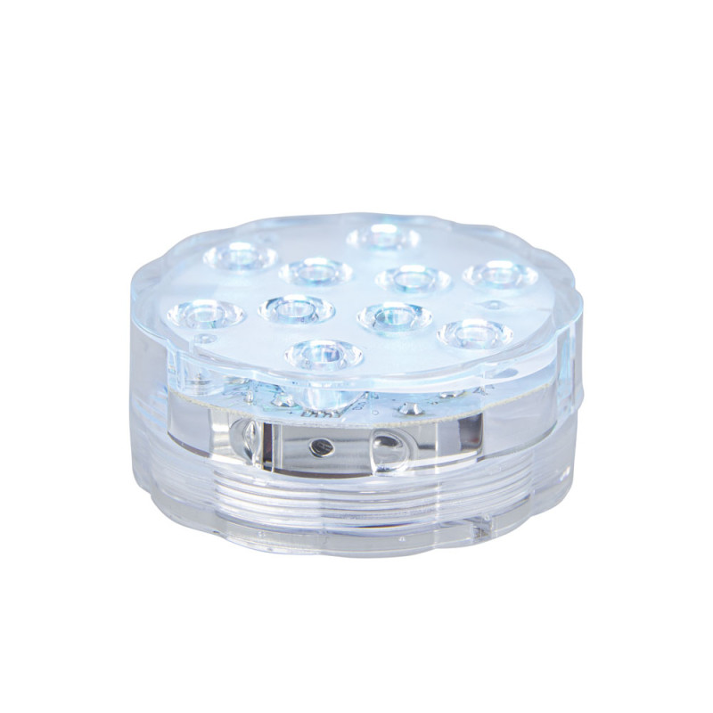 Lot de 2 lampes flottantes LED avec télécommande Ø 7 x 2,8 cm XANLITE Lot de 2 lampes flottantes LED avec télécommande Ø 7 x 2,8 cm XANLITE