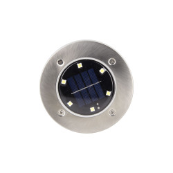 Lot de 2 spots solaires LED Ø 11 x 2 cm XANLITE Lot de 2 spots solaires LED Ø 11 x 2 cm XANLITE