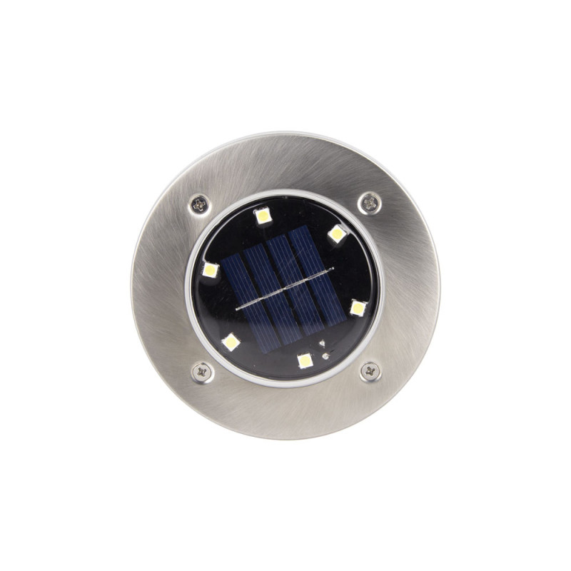 Lot de 2 spots solaires LED Ø 11 x 2 cm XANLITE Lot de 2 spots solaires LED Ø 11 x 2 cm XANLITE
