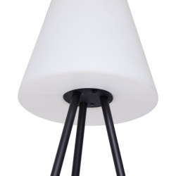 Lampadaire solaire LED USB avec télécommande 35 x 150 cm XANLITE