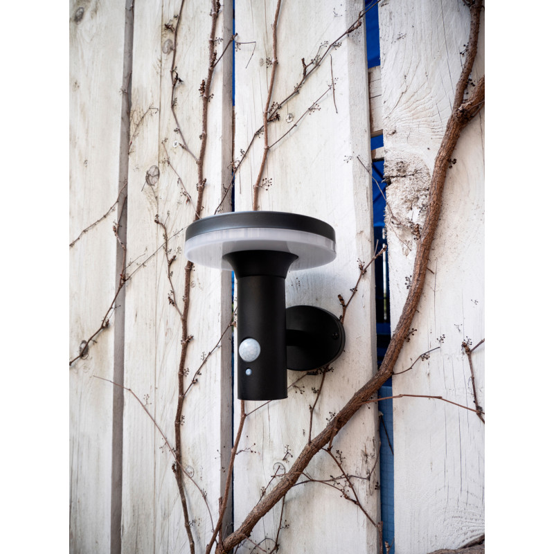 Applique murale solaire LED avec détecteur de mouvement 18 x 18 x 17,5 cm XANLITE