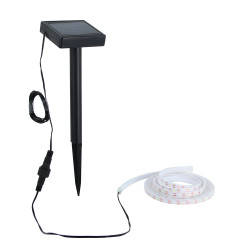 Lot de 2 rubans solaires LED RVB 3 m XANLITE Lot de 2 rubans solaires LED RVB 3 m XANLITE