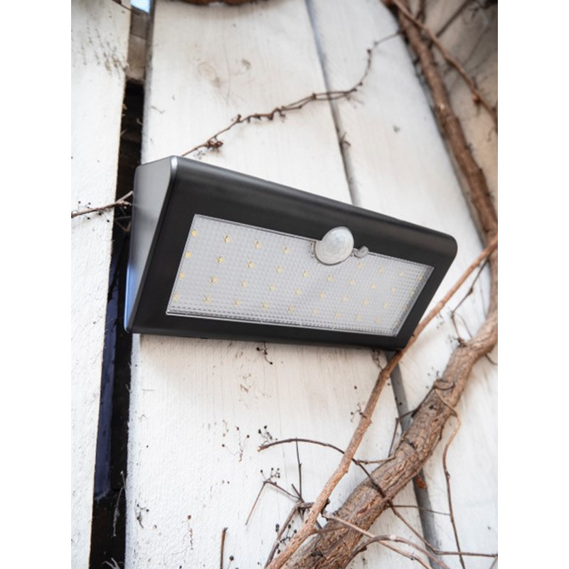 Applique murale solaire LED avec détecteur de mouvement 11,5 x 21 x 8,7 cm XANLITE