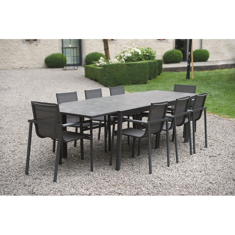 Table de jardin extensible Louis 200-300 x 100 x 75 cm