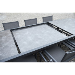 Table de jardin extensible Louis 200-300 x 100 x 75 cm