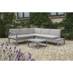 Salon d'angle de jardin Pauline