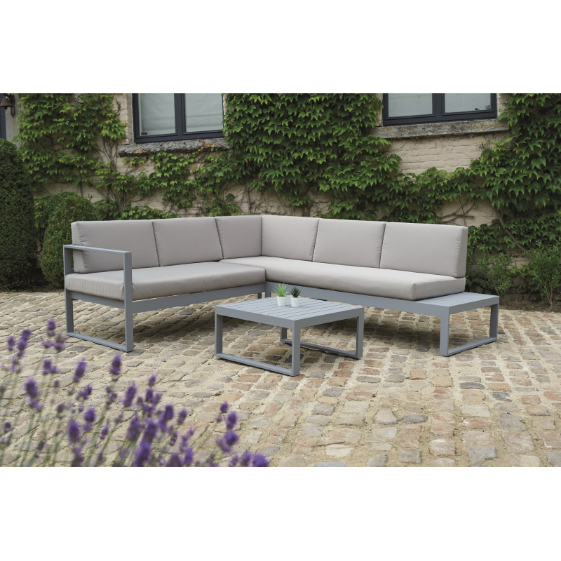 Salon d'angle de jardin Pauline