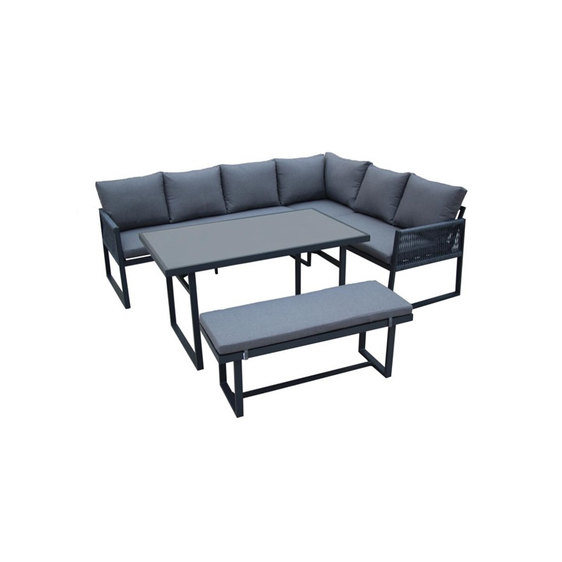 Salon d'angle de jardin Clémence