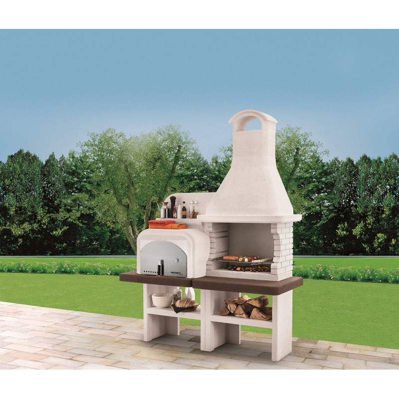 Barbecue béton avec four Grado 2