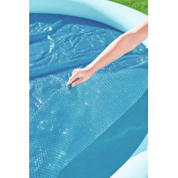Bâche à bulles solaire pour piscine Ø 3,05 m BESTWAY Bâche à bulles solaire pour piscine Ø 3,05 m BESTWAY