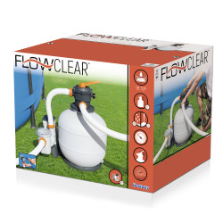 Filtre à sable 20 kg 7,7 m³/h BESTWAY Filtre à sable 20 kg 7,7 m³/h BESTWAY