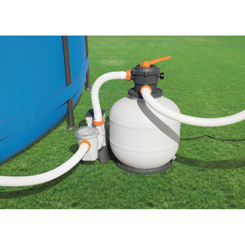 Filtre à sable 20 kg 7,7 m³/h BESTWAY Filtre à sable 20 kg 7,7 m³/h BESTWAY