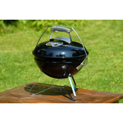 Barbecue au charbon Smokey Joe Premium noir – Grillades | WEBER