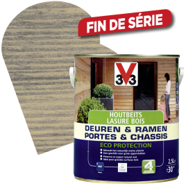 Lasure pour bois Portes & Châssis terre glaise 2,5 L V33