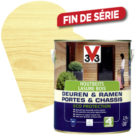 Lasure pour bois Portes & Châssis bois naturel 2,5 L V33