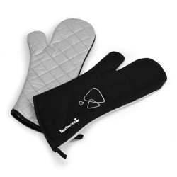 Gants de barbecue noirs – Protection optimale | BARBECOOK