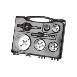 Coffret de scies-cloches pour plomberie 6 pièces | WOLFCRAFT