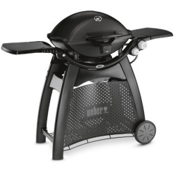 Barbecue au gaz Q 3200 avec chariot noir WEBER