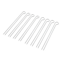 Piques à brochettes doubles WEBER – 8 pièces | WEBER

