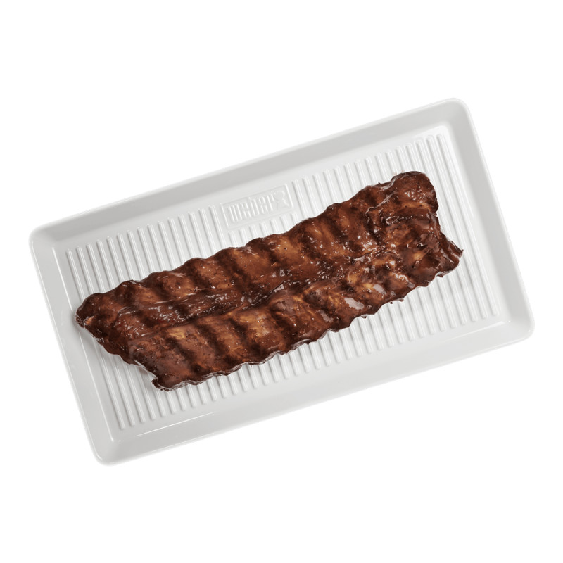 Plat de service en porcelaine 40 x 22 cm WEBER Plat de service en porcelaine 40 x 22 cm WEBER