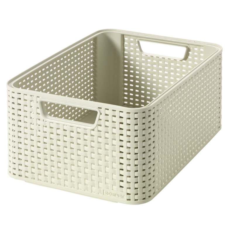 Box de rangement Natural Style blanc 6L CURVER