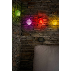 Guirlande solaire multicolore LED 10 x 0, 06 W EGLO Guirlande solaire multicolore LED 10 x 0, 06 W EGLO