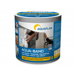 Bande d'étanchéité autocollante Aqua-Band grise 10 m x 15 cm AQUAPLAN