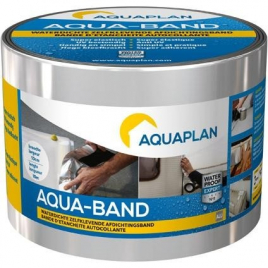 Bande d'étanchéité autocollante Aqua-Band alu 10 m x 10 cm AQUAPLAN