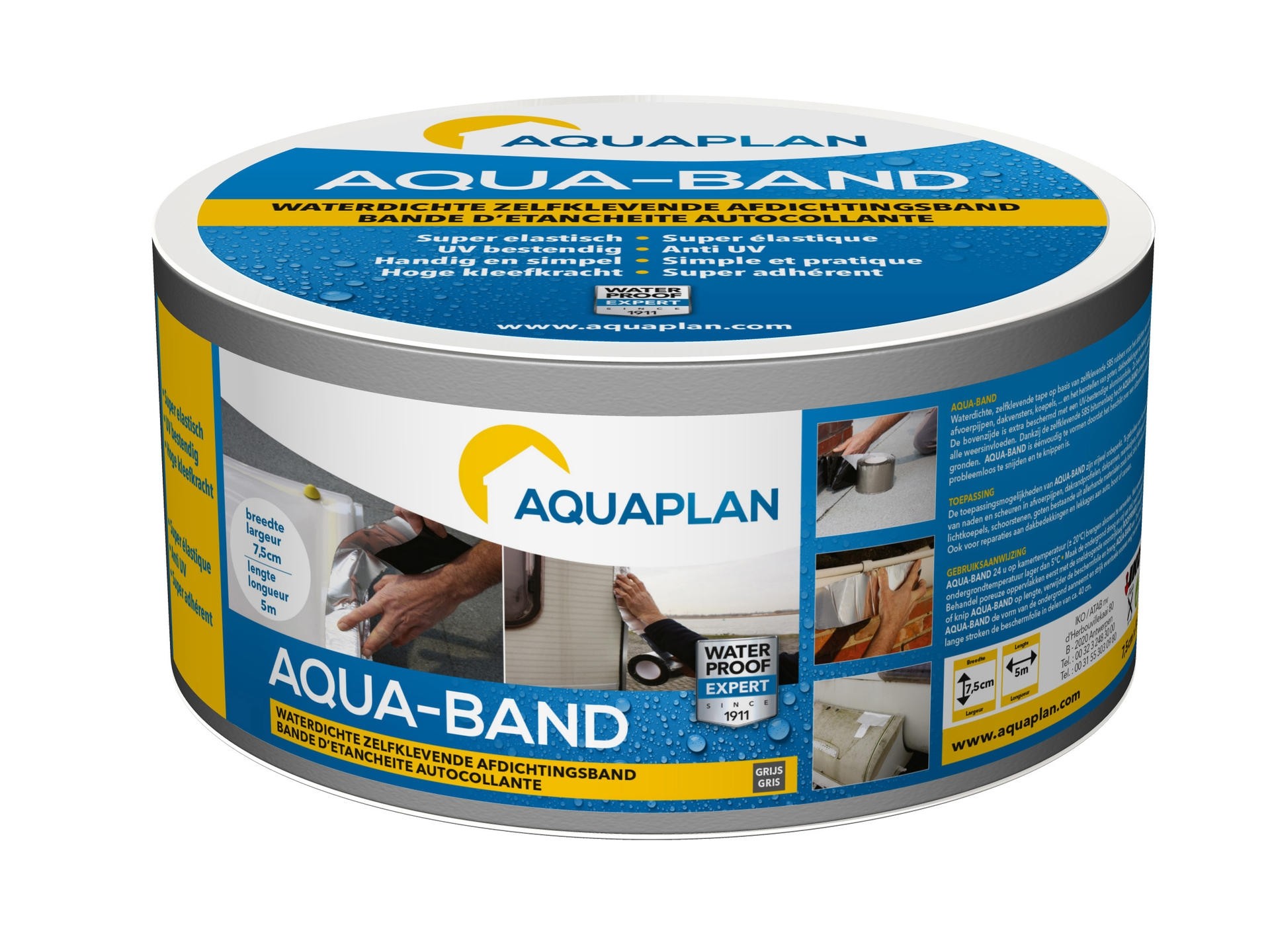Aqua-Band - Bande d'étanchéité autocollante - Aquaplan