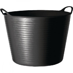 Seau souple Tubtrug noir 75L – Ramassage facile | POLET