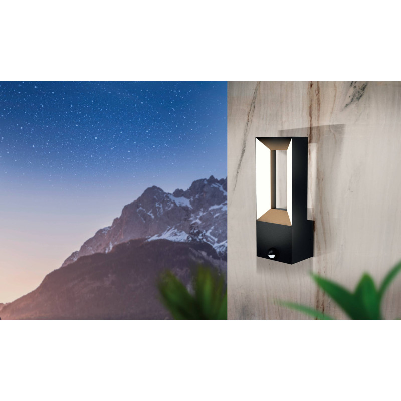 Applique extérieure avec détecteur de mouvements Riforano LED 2 x 5 W 29 x 11 x 8,5 cm EGLO Applique extérieure avec détecteur de mouvements Riforano LED 2 x 5 W 29 x 11 x 8,5 cm EGLO