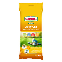 Engrais pour gazon Tout-en-un 9,5 kg SUBSTRAL – Pelouse verdoyante | SUBSTRAL