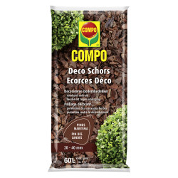 Ecorces Déco Pinus Maritima 20 - 40 mm 60 L COMPO