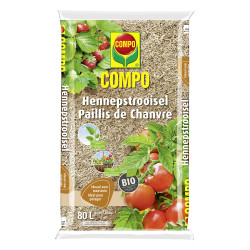 Paillis de chanvre bio 80 L COMPO