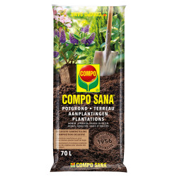 Terreau pour plantations 70 L COMPO