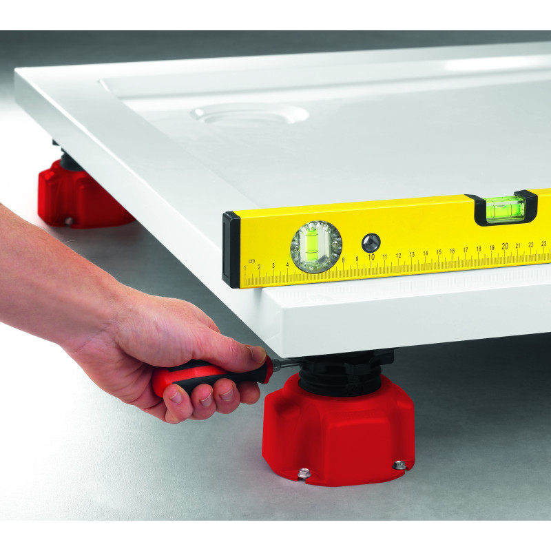 Set de 4 pieds receveur WIRQUIN – Stabilité assurée | WIRQUIN