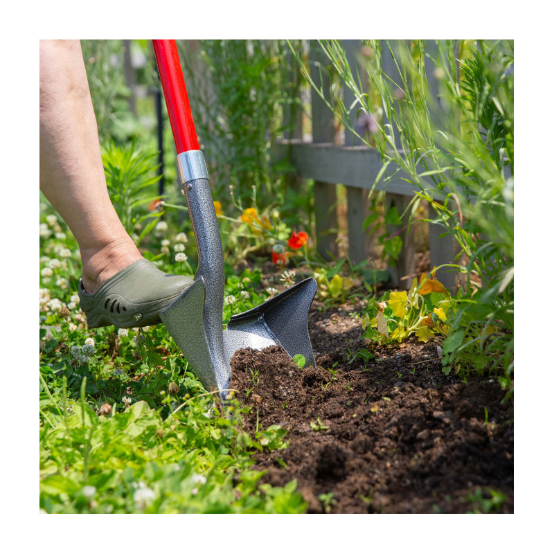 Pelle à rebords en acier carbone ROOTSLAYER