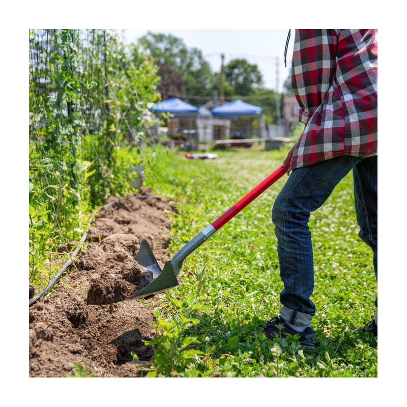 Pelle à rebords en acier carbone ROOTSLAYER