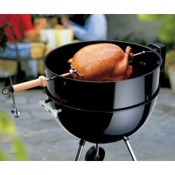 Rôtissoire WEBER : L'ustensile idéal pour votre barbecue | WEBER