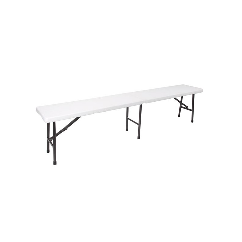 Banc pliant 180 x 25 x 43 cm PEREL Banc pliant 180 x 25 x 43 cm PEREL