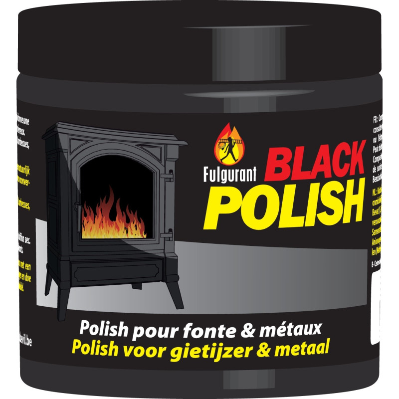 Crème pour poêle Black polish 200 g