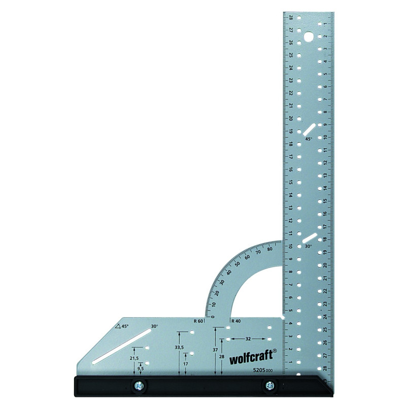 Équerre multi-fonctions 500 mm – Précision et polyvalence | WOLFCRAFT Équerre multi-fonctions 500 mm – Précision et polyvalence | WOLFCRAFT