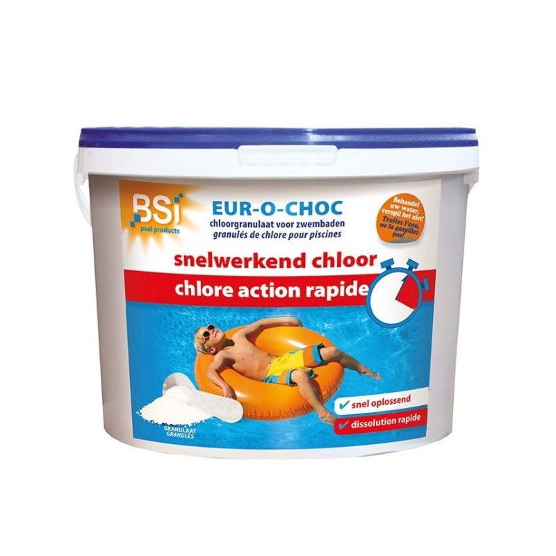 Granulés de chlore Eur-O-Choc 10 kg BSI