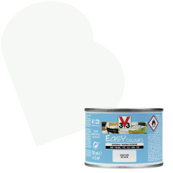 Peinture extérieure V33 Easy Colours Blanc Satiné – 0,125L | V33