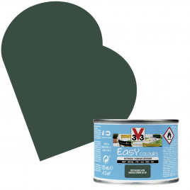 Peinture extérieure Easy Colours vert basque satiné 0,125 L V33