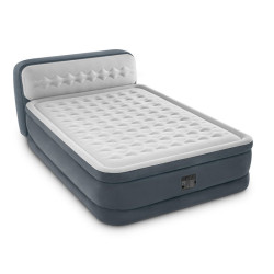 Intex Matelas gonflable 2 PLACE 152 x 203 x 22 cm + Pompe à air Gonfleur à  prix pas cher