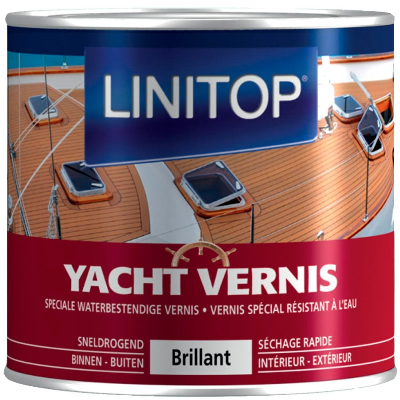 Vernis pour bois Yacht brillant 0,25 L LINITOP