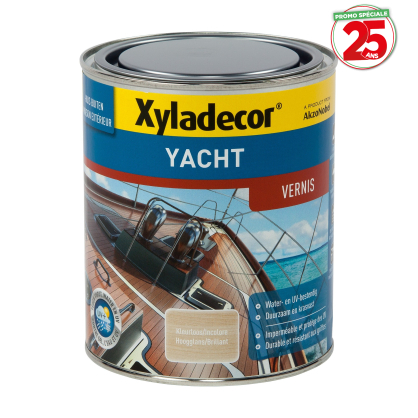 Vernis pour bois Yacht brillant 0,75 L XYLADECOR