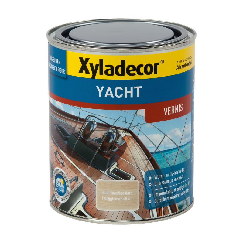 Vernis pour bois Yacht brillant 0,75 L XYLADECOR